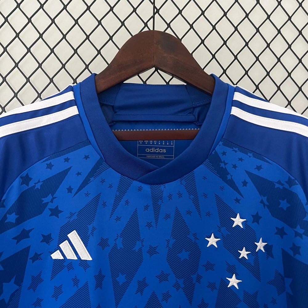 Camisa Cruzeiro I 24/25 Azul Masculina Adidas
