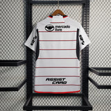 Camisa Flamengo II 23/24 Branca Com Patrocínio e Patches Masculina