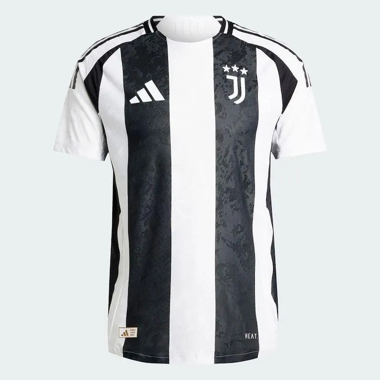 Camisa Juventus I 24/25 Preta e Branca Masculina