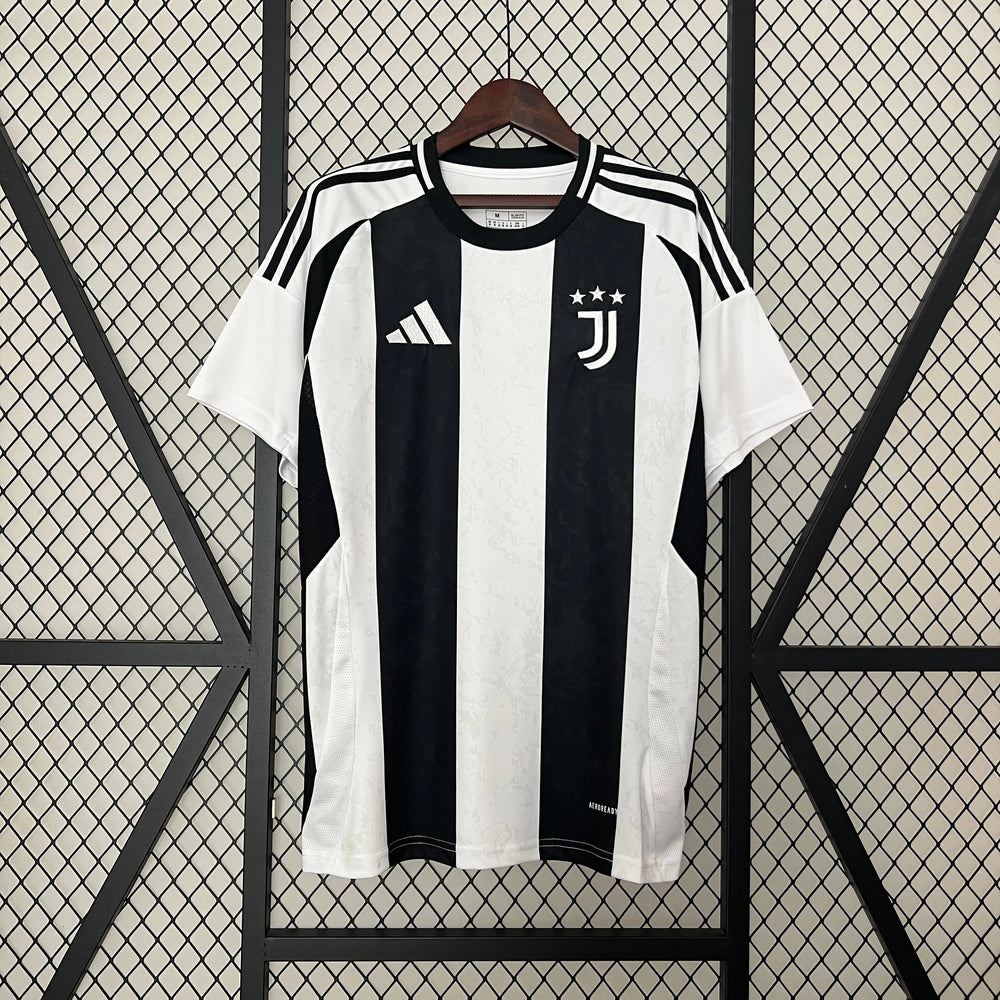 Camisa Juventus I 24/25 Preta e Branca Masculina Adidas