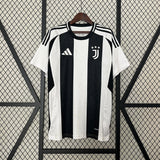 Camisa Juventus I 24/25 Preta e Branca Masculina