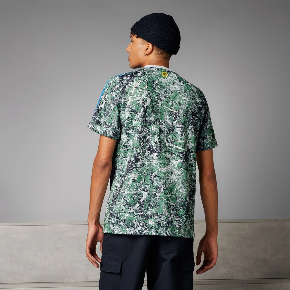 Camisa Manchester United Edição Especial Icons Stone Verde Masculina Adidas