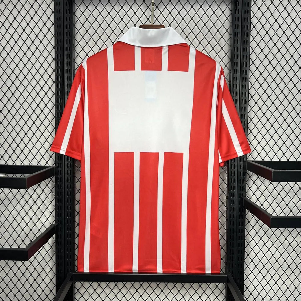 Camisa PSV Eindhoven I 1990 Retrô Vermelha Masculina Adidas