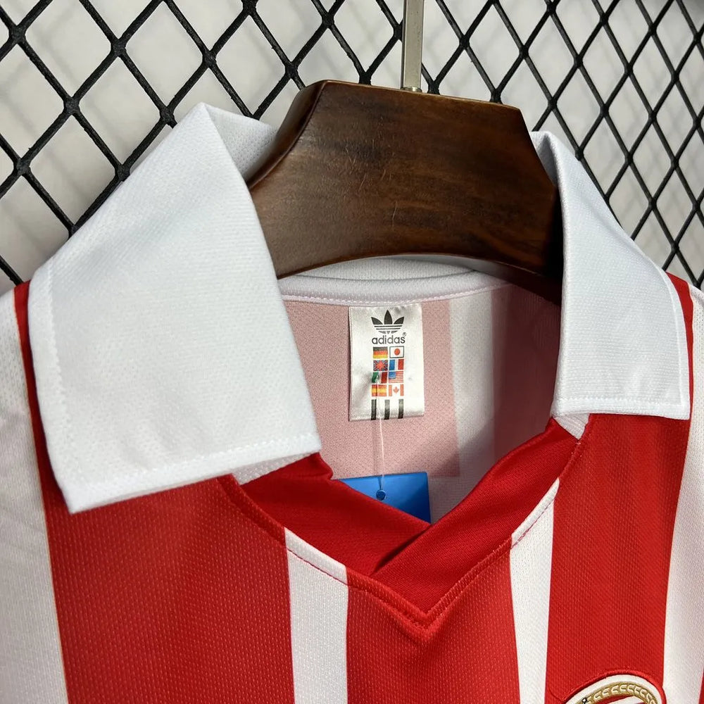 Camisa PSV Eindhoven I 1990 Retrô Vermelha Masculina Adidas