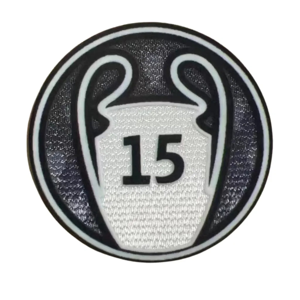 Camisa Real Madrid I 24/25 Com Patch Campeão Champions League Branca Masculina Adidas