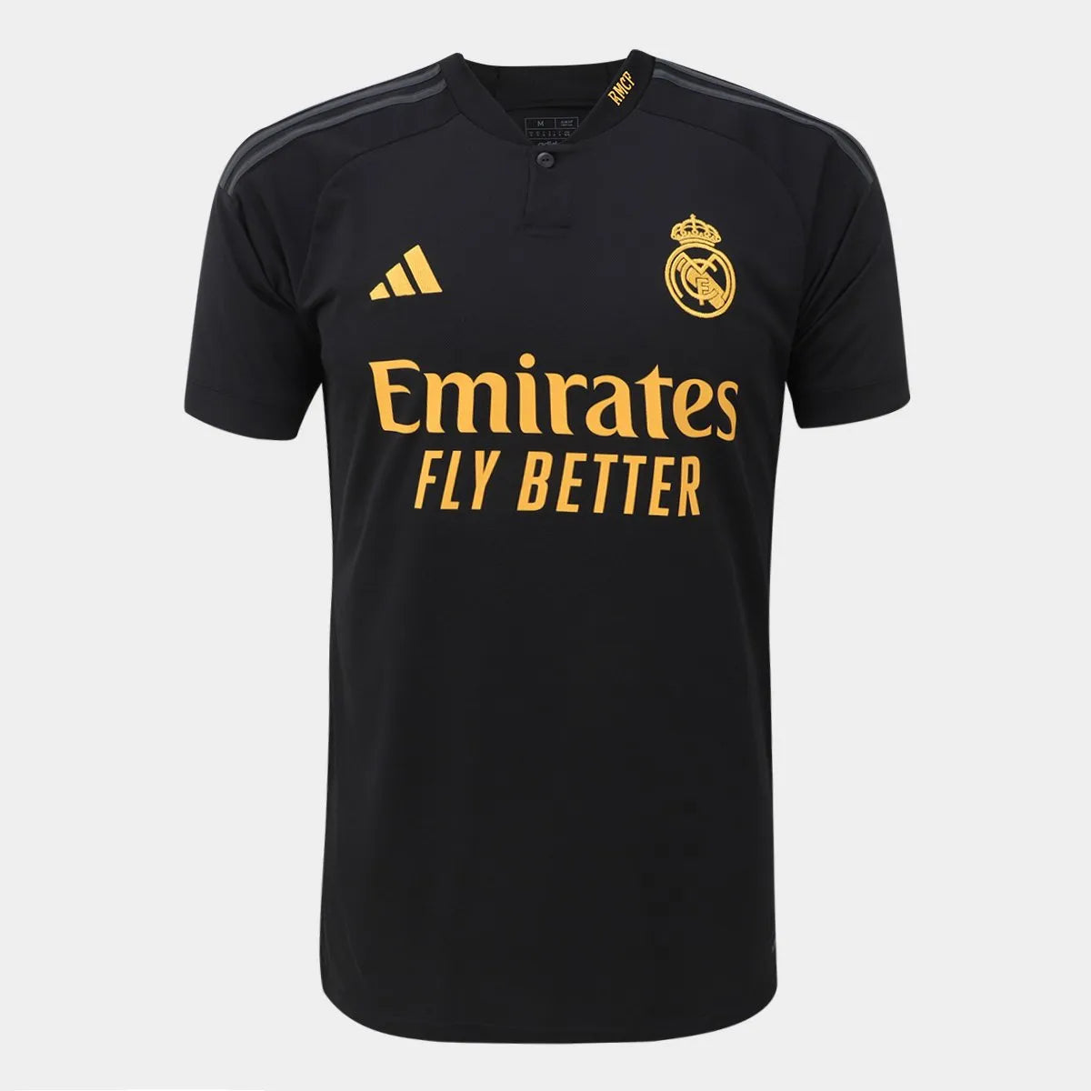 Camisa Real Madrid III 23/24 Preta Masculina