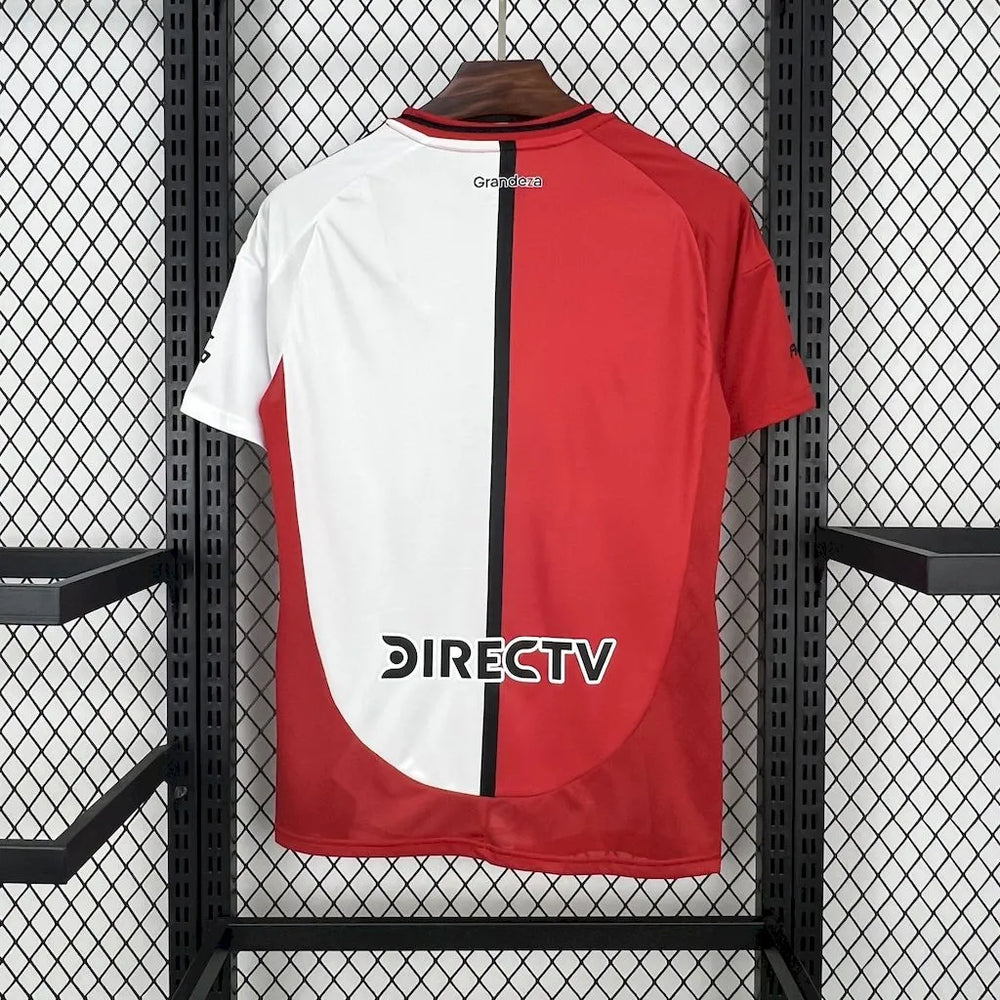 Camisa River Plate III 25/26 Vermelha Preta e Branca Masculina Adidas