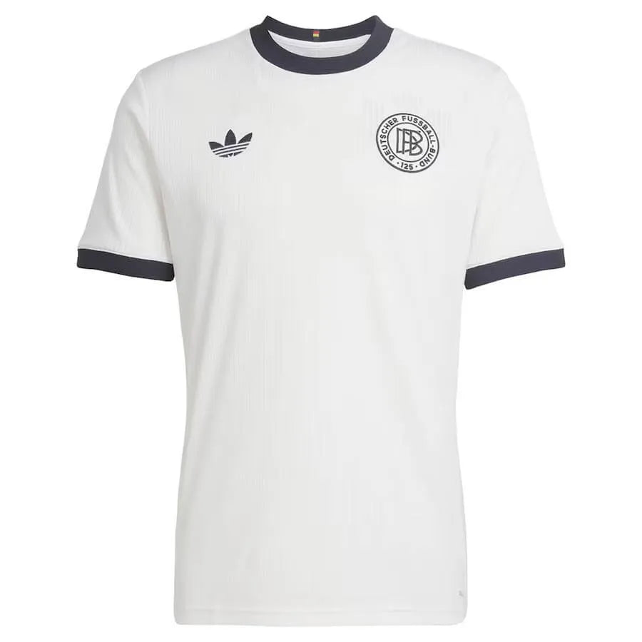 Camisa Seleção Alemanha 125 Anos Branca Masculina