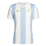 Camisa Seleção Argentina Comemorativa 50 Anos AFA Branca e Azul Masculina