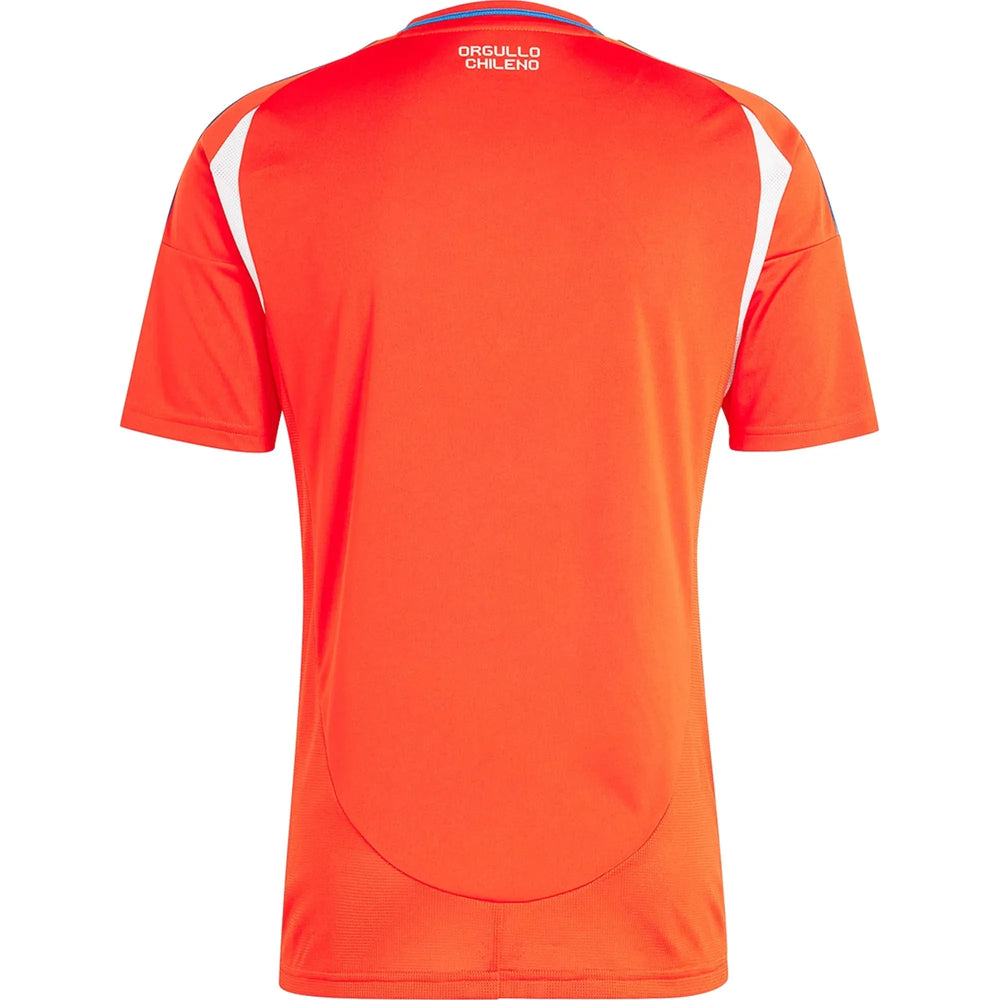 Camisa Seleção Chile I 24/25 Vermelha Masculina Adidas