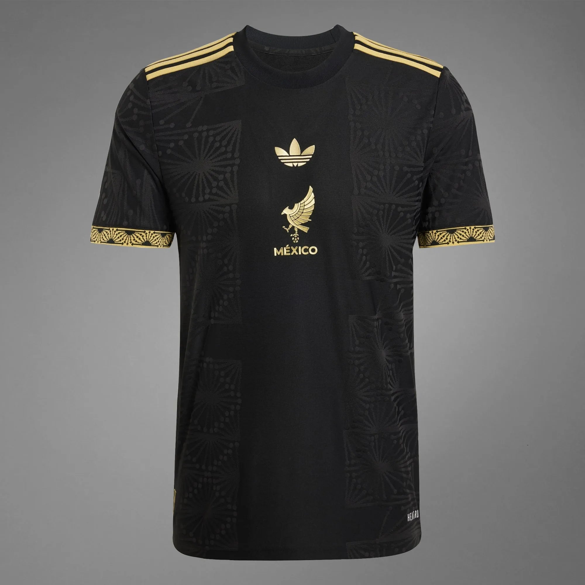 Camisa Seleção México I 25/26 "Oro" Preta e Dourada Masculina