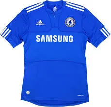 Camisa Chelsea I 2009/2010 Retrô Azul Masculina
