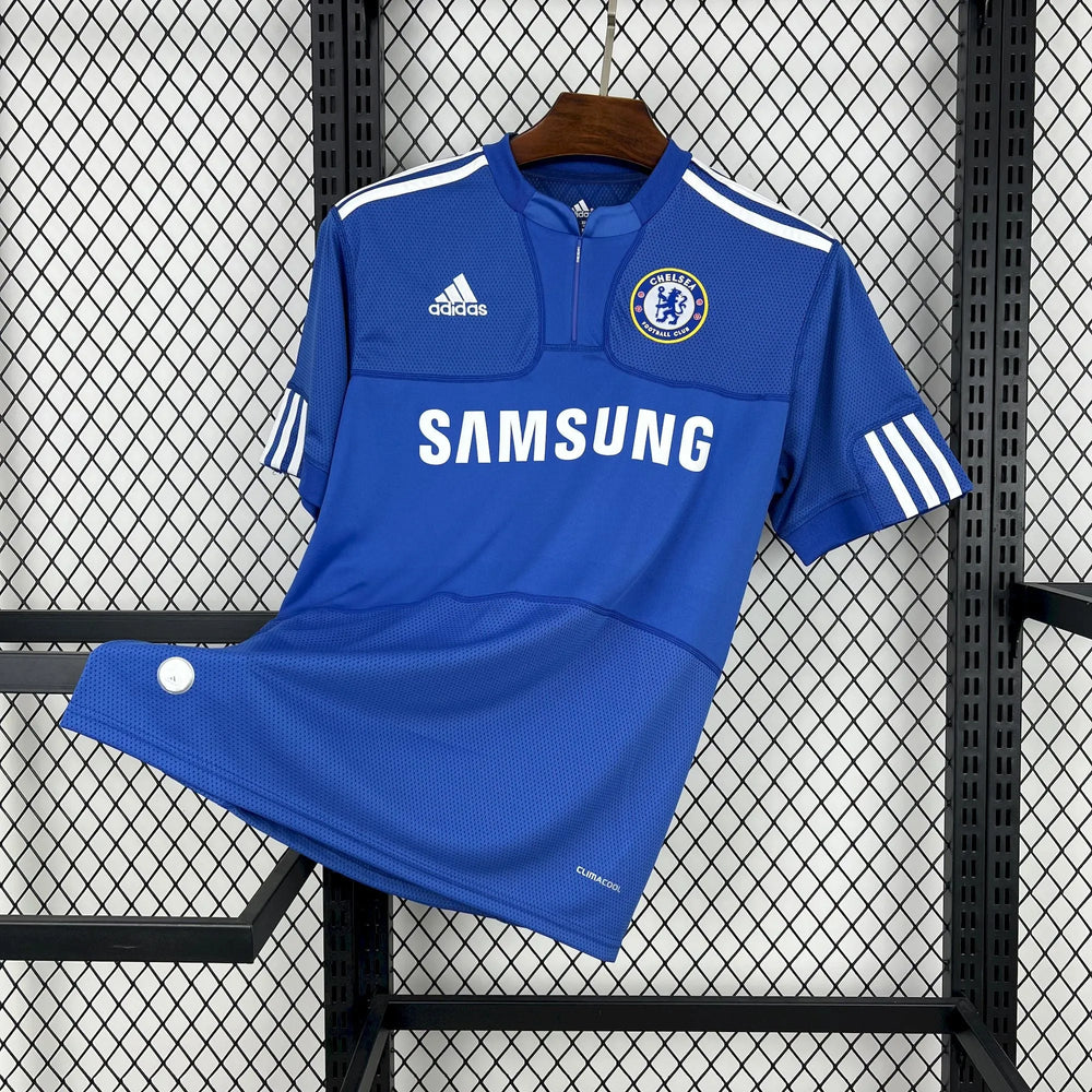 Camisa Chelsea I 2009/2010 Retrô Azul Masculina Adidas