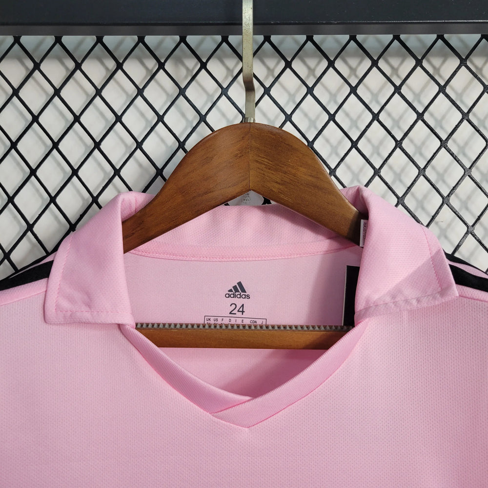 Conjunto Infantil Inter Miami I 22/23 Rosa Adidas