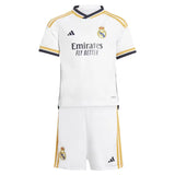 Conjunto Infantil Real Madrid I 23/24 Branco