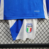 Conjunto Infantil Seleção Itália I 24/25 Azul - DS Sports - Artigos Esportivos