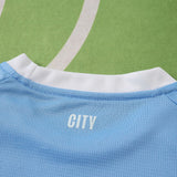 Conjunto Infantil Manchester City I 26/27 Azul