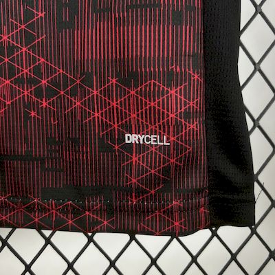 Camisa RB Leipzig III 25/26 Vermelha e Preta Masculina Puma