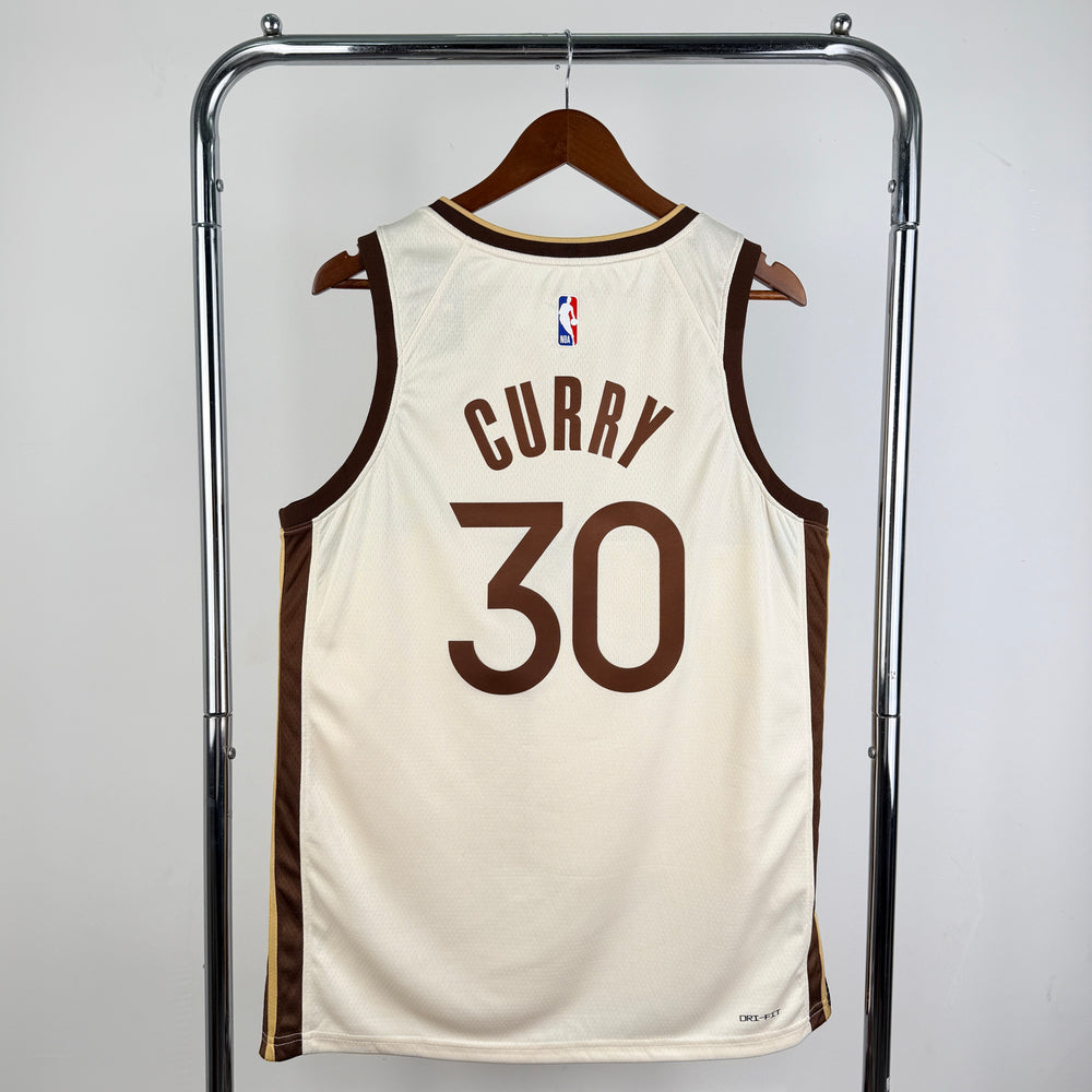 Regata Golden State Warriors Swingman City Edition 25/26 Creme Nike