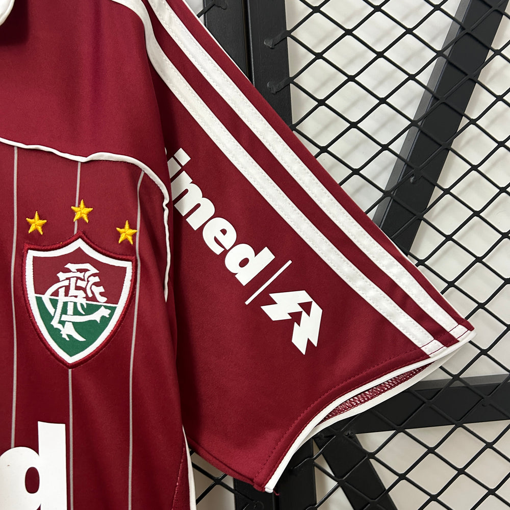 Camisa Fluminense III 2007/2008 Vermelha Retrô Adidas