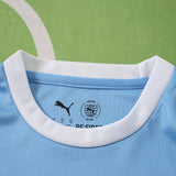 Conjunto Infantil Manchester City I 26/27 Azul