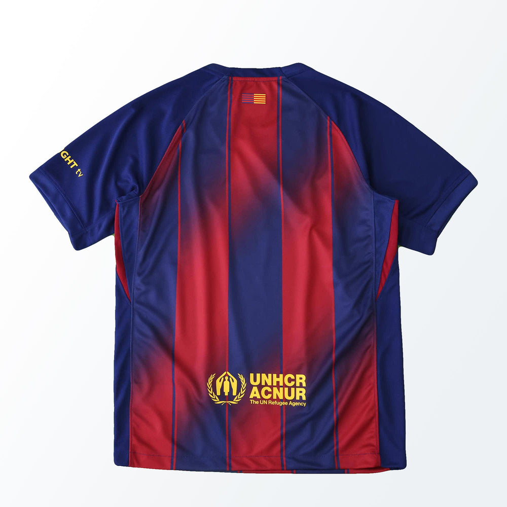 Camisa Barcelona I 25/26 Vermelha e Azul Nike