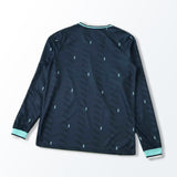 Camisa Seleção Alemanha II Copa do Mundo 2026 Manga Longa Azul