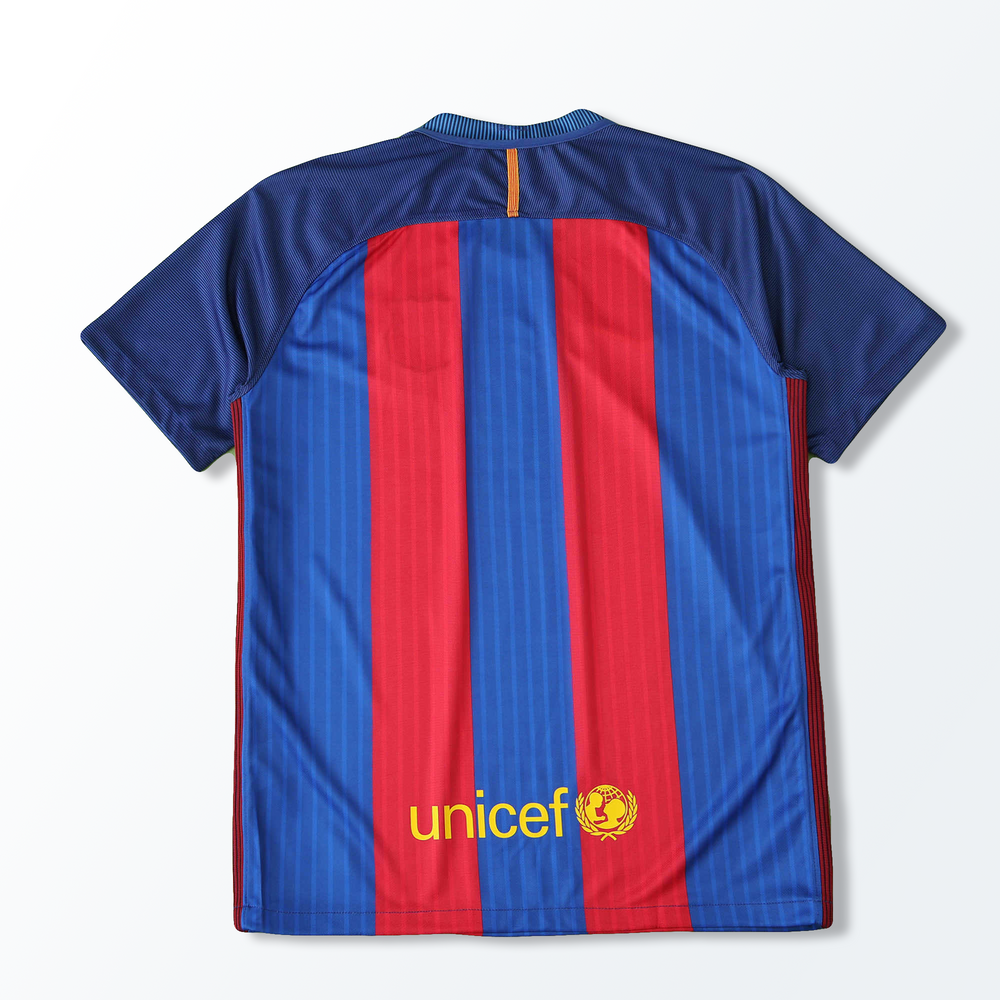 Camisa Barcelona I 2016/2017 Retrô Vermelha/Azul Masculina Nike