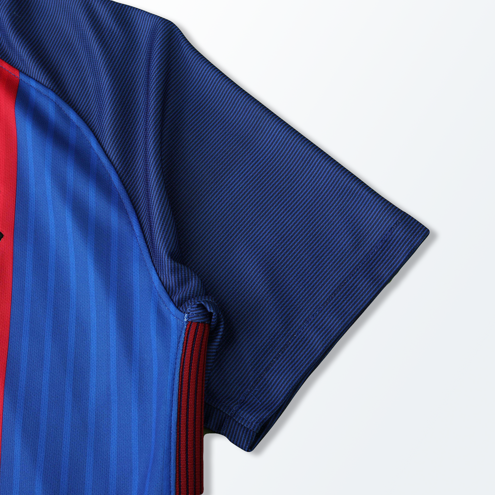 Camisa Barcelona I 2016/2017 Retrô Vermelha/Azul Masculina Nike