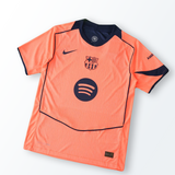 Camisa Barcelona III 25/26 Laranja Masculina Total 90 - Jogador Nike