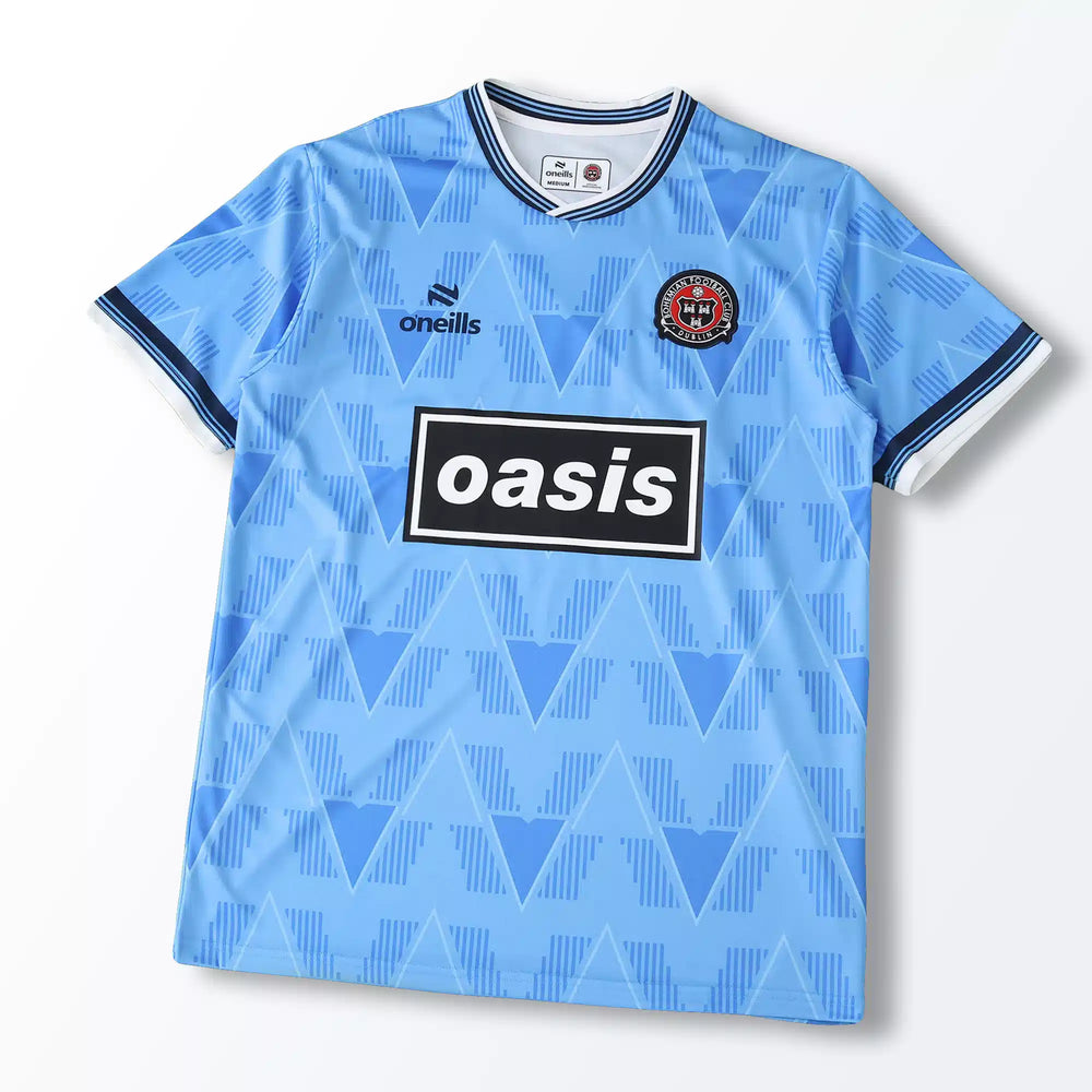 Camisa Bohemian FC x Oasis 2025/26 Azul Masculina O'Neills