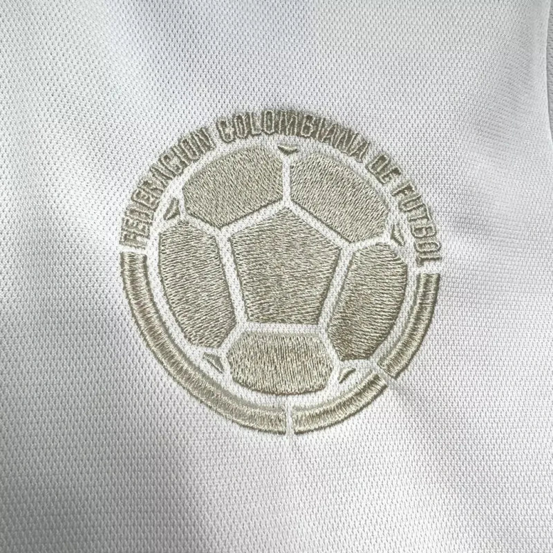 Camisa Seleção Colômbia Edição Especial 100 Anos Branca Adidas
