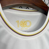 Camisa Seleção Colômbia Edição Especial 100 Anos Branca