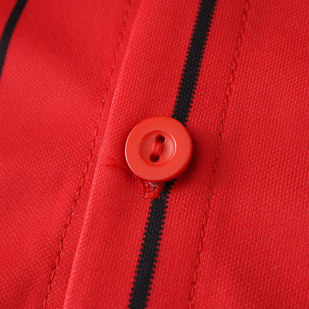 Camisa Flamengo 2025/26 US Pack Baseball Vermelha/Preta Adidas