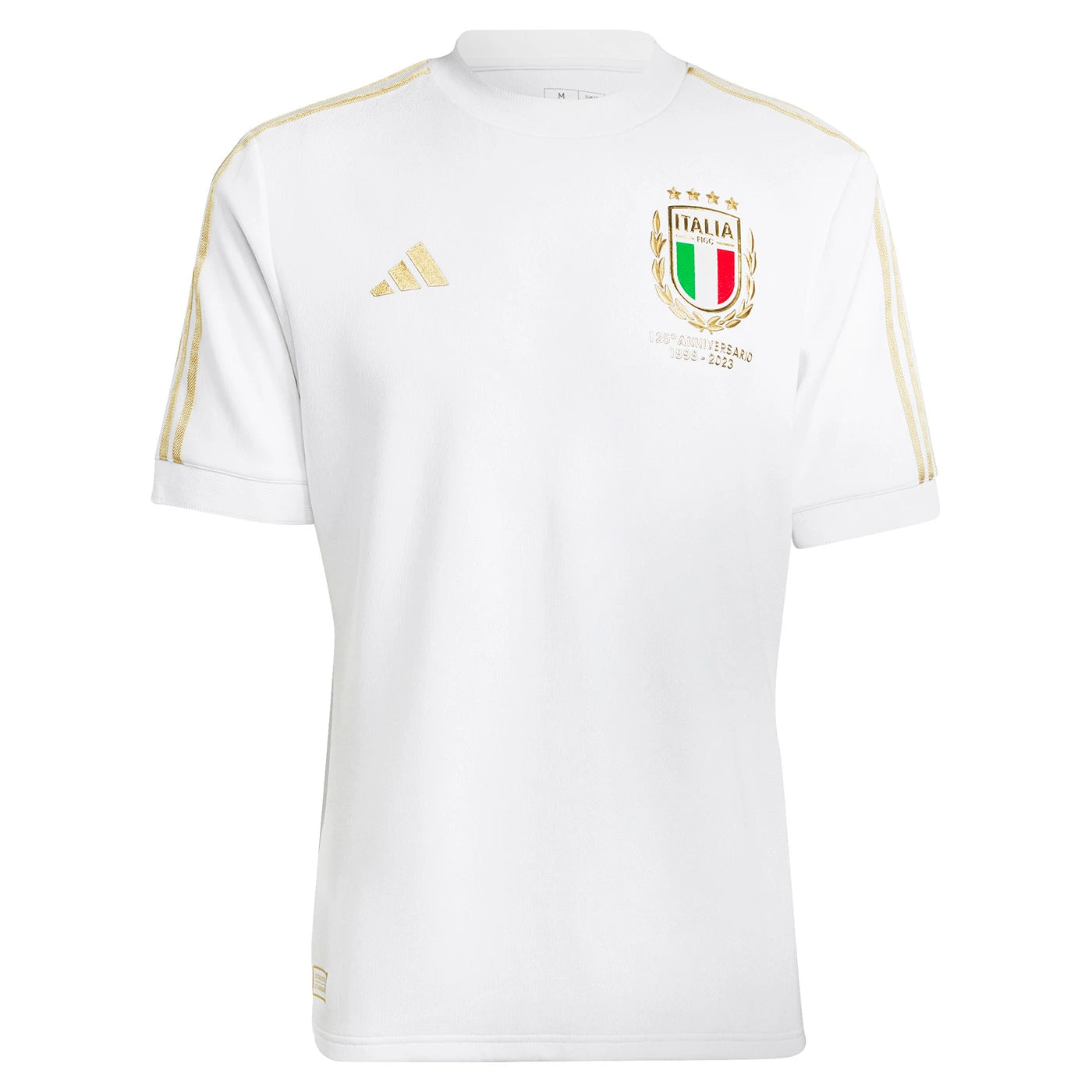 Camisa Seleção Itália Edição Especial 125 Anos Branca Masculina