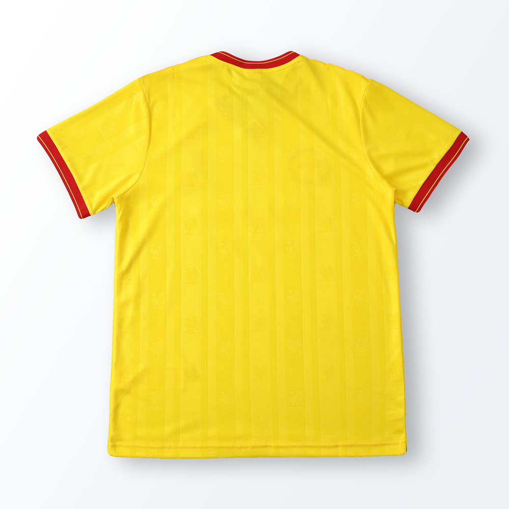 Camisa Liverpool Retrô III Campeões da Inglaterra 1985/86 Amarela Masculina Adidas