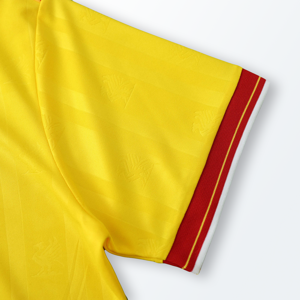 Camisa Liverpool Retrô III Campeões da Inglaterra 1985/86 Amarela Masculina Adidas