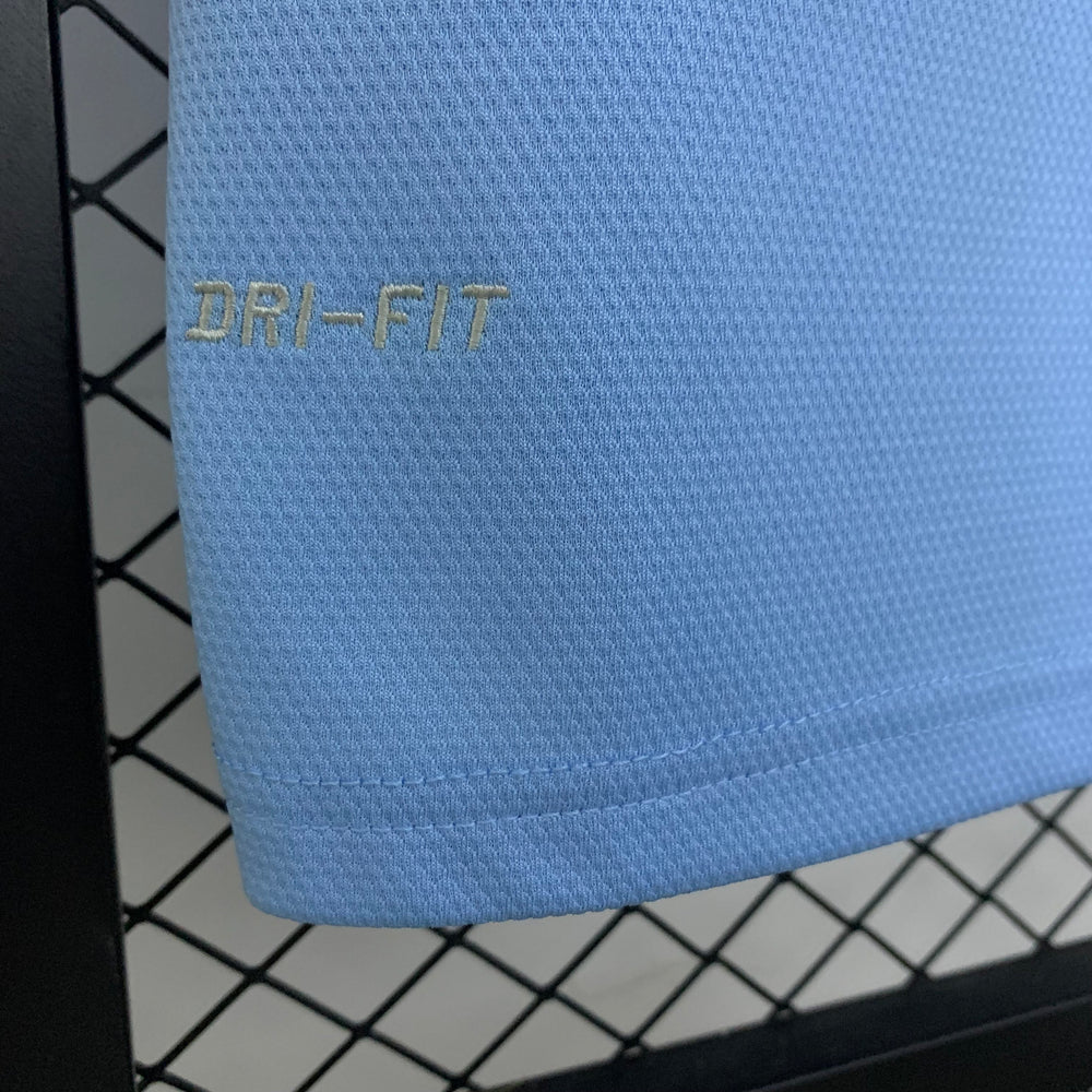 Camisa Manchester City 13/14 Retrô Azul Nike