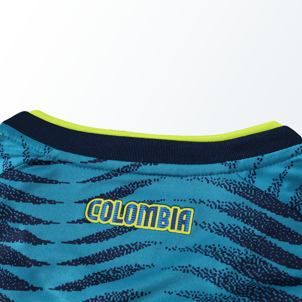 Camisa Seleção Colômbia II Copa do Mundo 2026 Azul Masculina Adidas