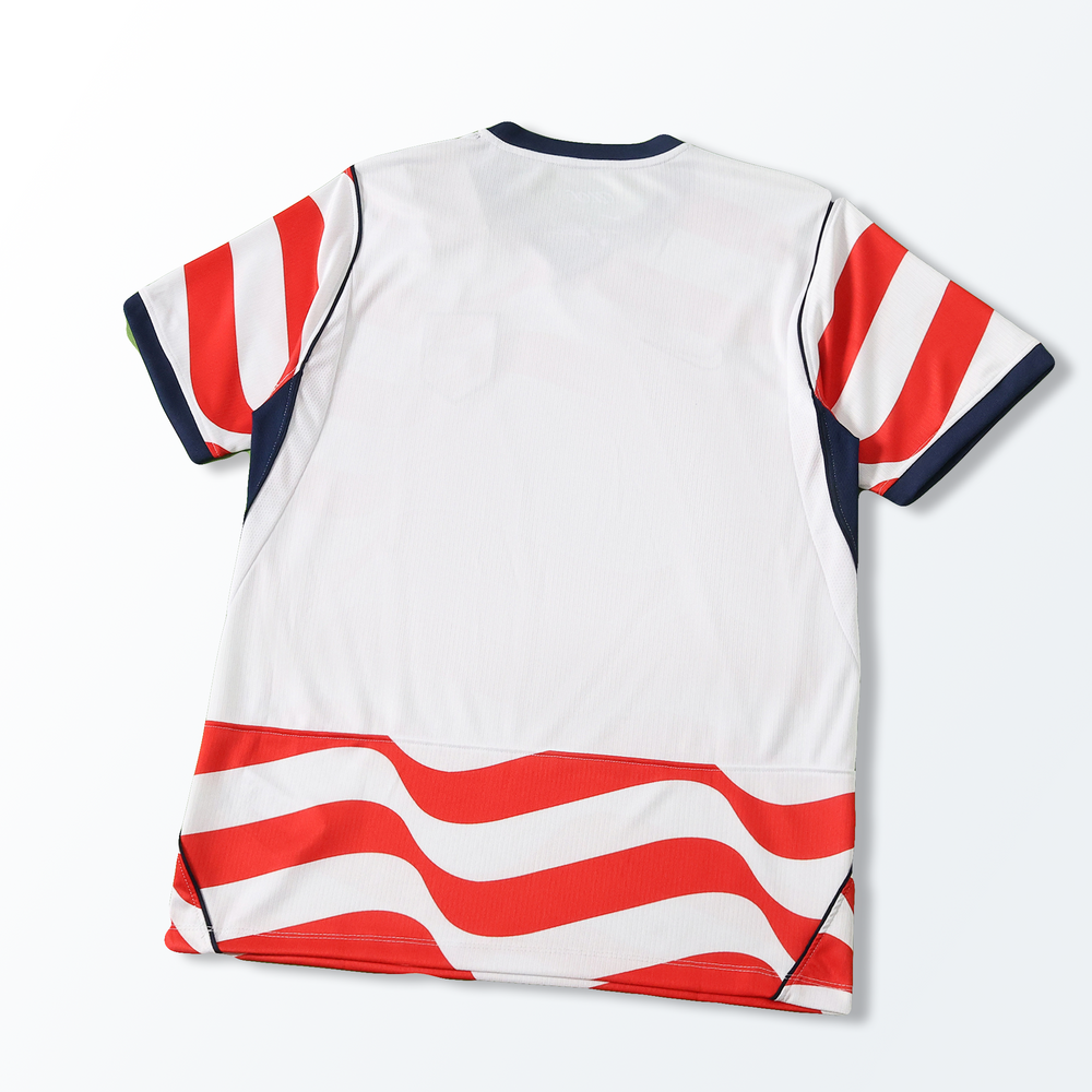 Camisa Seleção Estados Unidos I Copa do Mundo 2026 Branca/Vermelha Masculina Nike