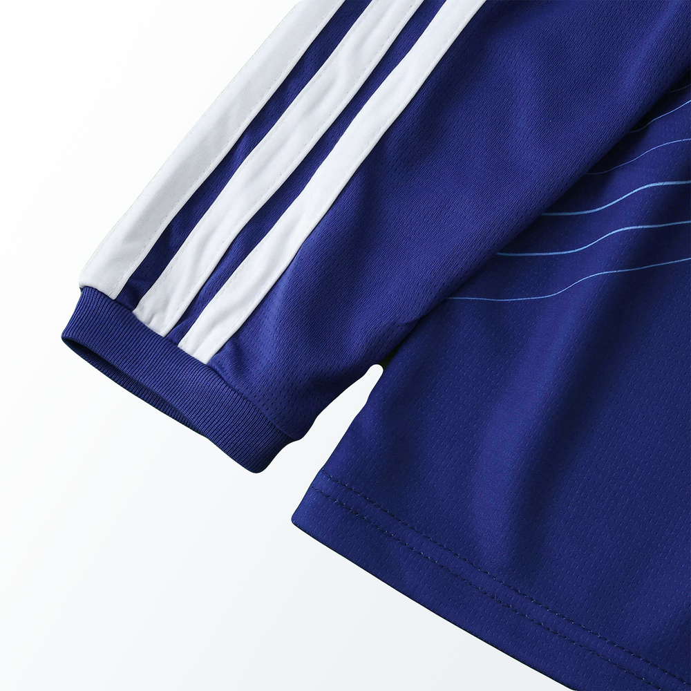 Camisa Seleção Japão I Copa do Mundo 2026 Manga Longa Azul Adidas