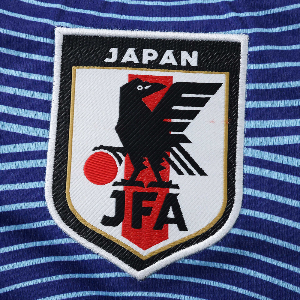 Camisa Seleção Japão I Copa do Mundo 2026 Manga Longa Azul Adidas