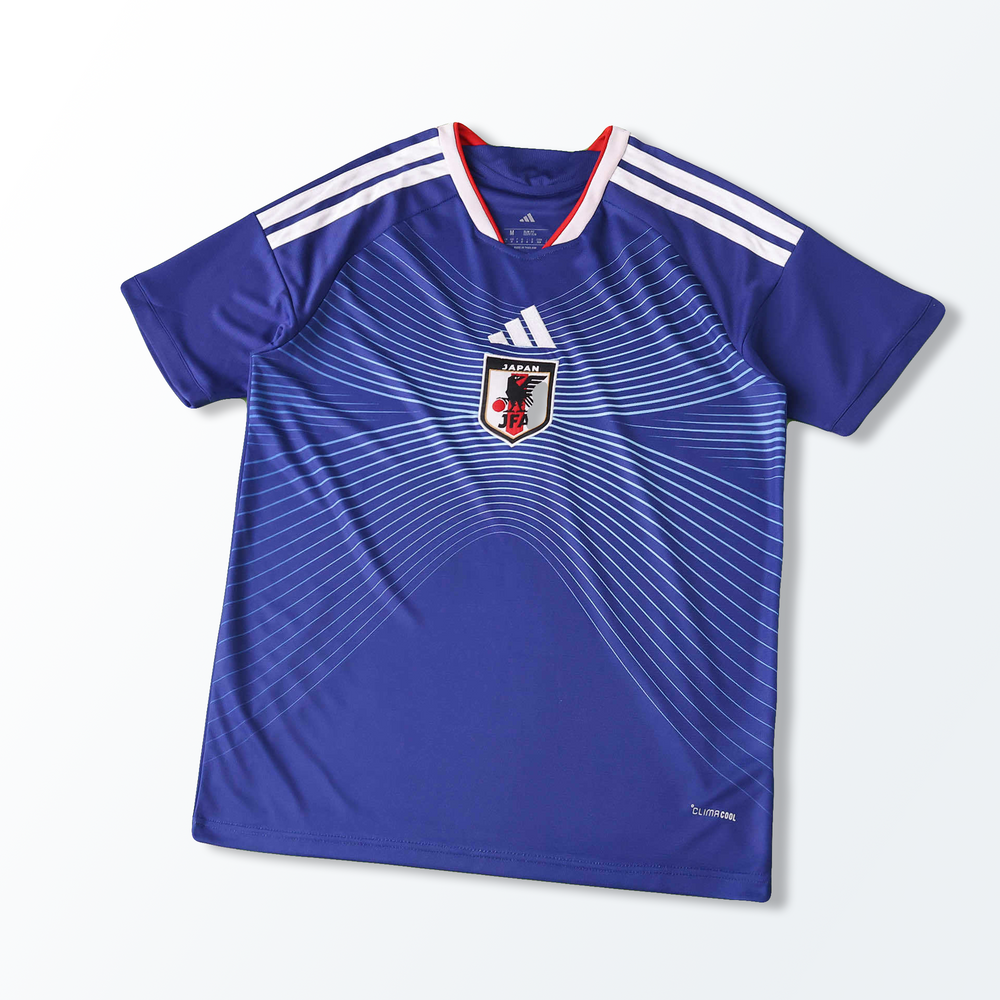 Camisa Seleção Japão I Copa do Mundo 2026 Azul Masculina Adidas
