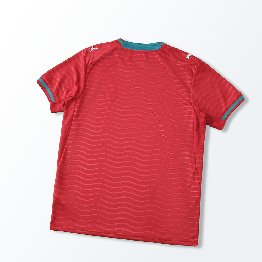 Camisa Seleção Portugal I Copa do Mundo 2026 Vermelha Masculina Puma