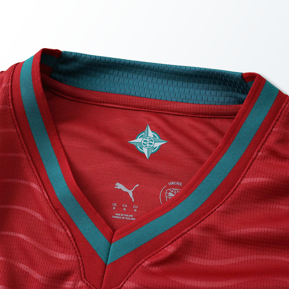 Camisa Seleção Portugal I Copa do Mundo 2026 Manga Longa Vermelha Nike
