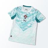 Camisa Seleção Portugal II Copa do Mundo 2026 Branca/Azul Feminina Puma