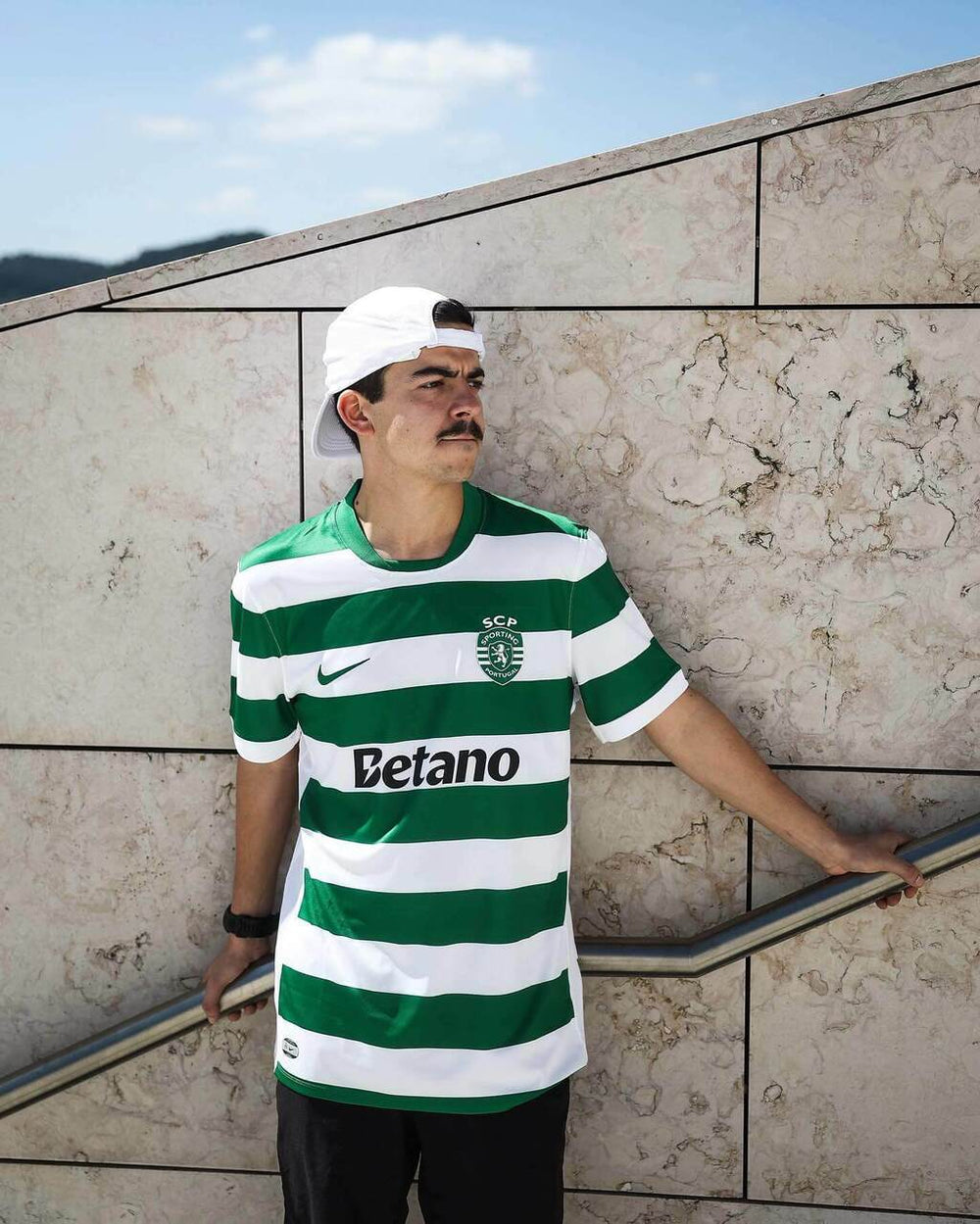 Camisa Sporting Clube de Portugal I 25/26 Verde/Branca Masculina Nike