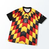 Camisa Treino Seleção Alemanha Copa do Mundo 2026 Vermelha/Preta/Amarela Masculina Adidas