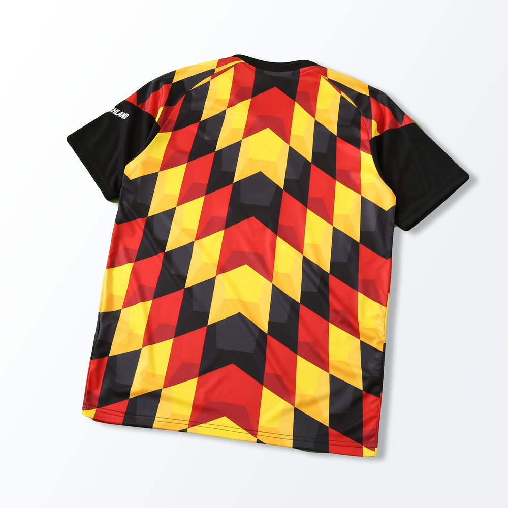 Camisa Treino Seleção Alemanha Copa do Mundo 2026 Vermelha/Preta/Amarela Masculina Adidas
