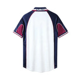 Camisa West Ham x Iron Maiden Retrô 1999 Branca